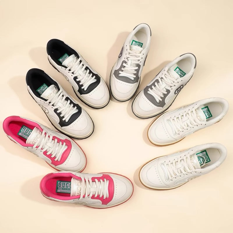 High version white shoes women's summer version shoes men