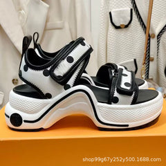 Sandals for women's ins tide shoes 2025 summer new fashion velcro