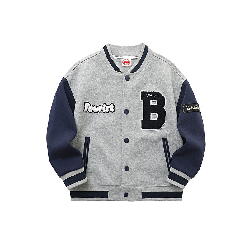 Kids Baseball Jackets - Colorful Varsity Style Coats for Boys & Girls