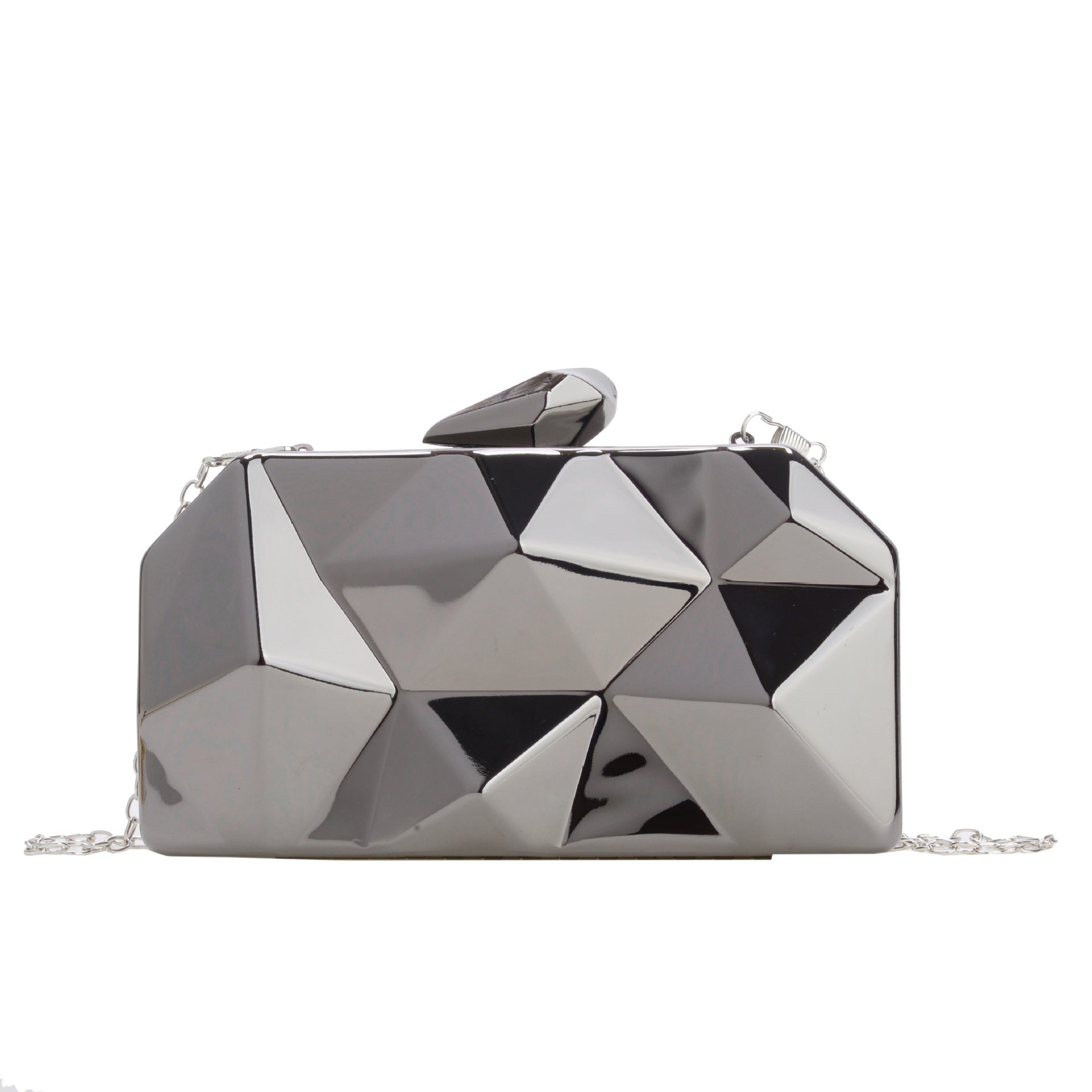SEO Title: Geometric Acrylic Clutch Bag - Luxury Evening Purse | MTS-Glamour