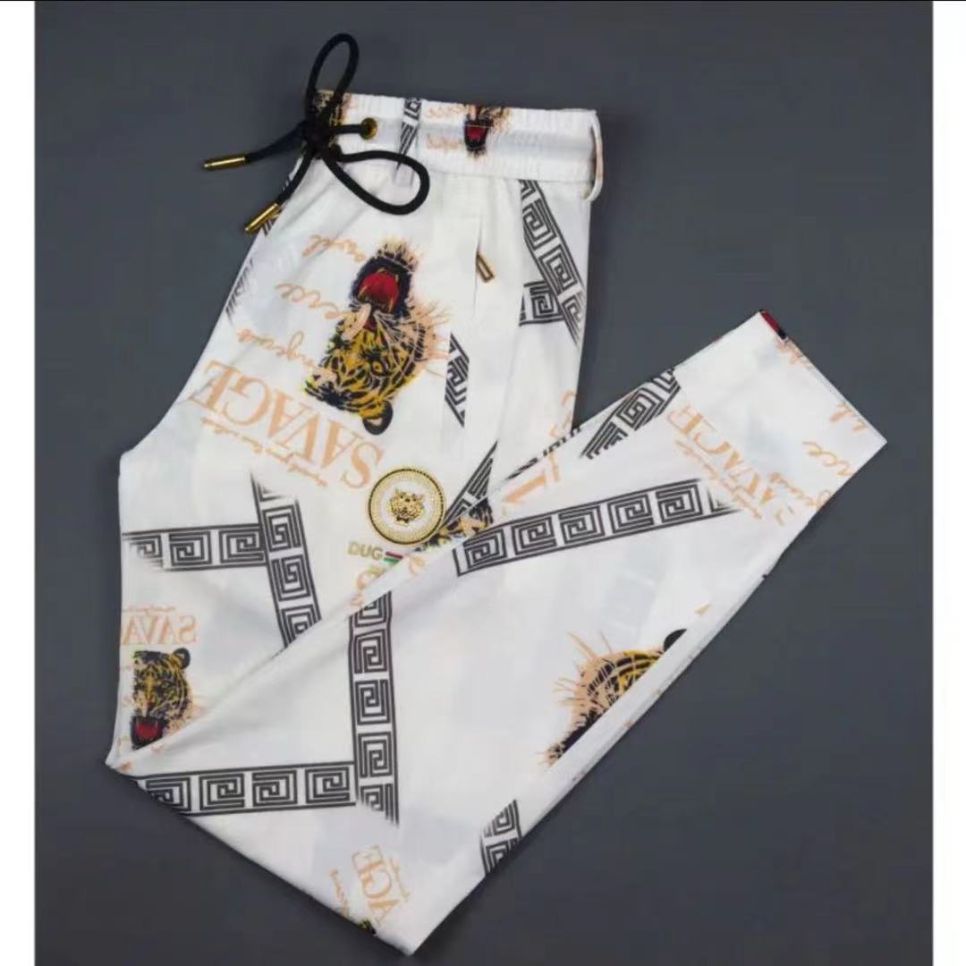 Men's Designer Pattern Luxury Comfortable Summer Leggings