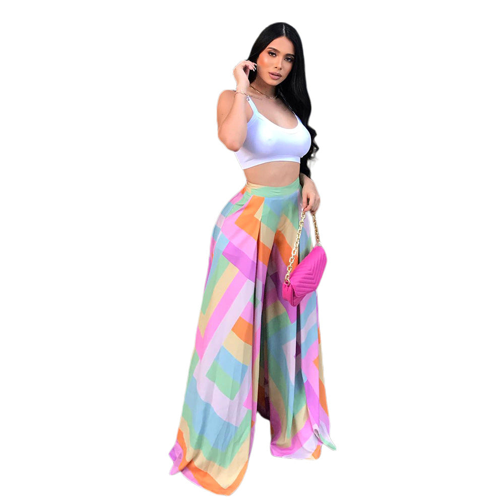 wide-leg pants women's trousers high-waisted women wholesale