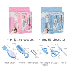Baby care gift boxed dropper baby nail clipper care 6 piece set
