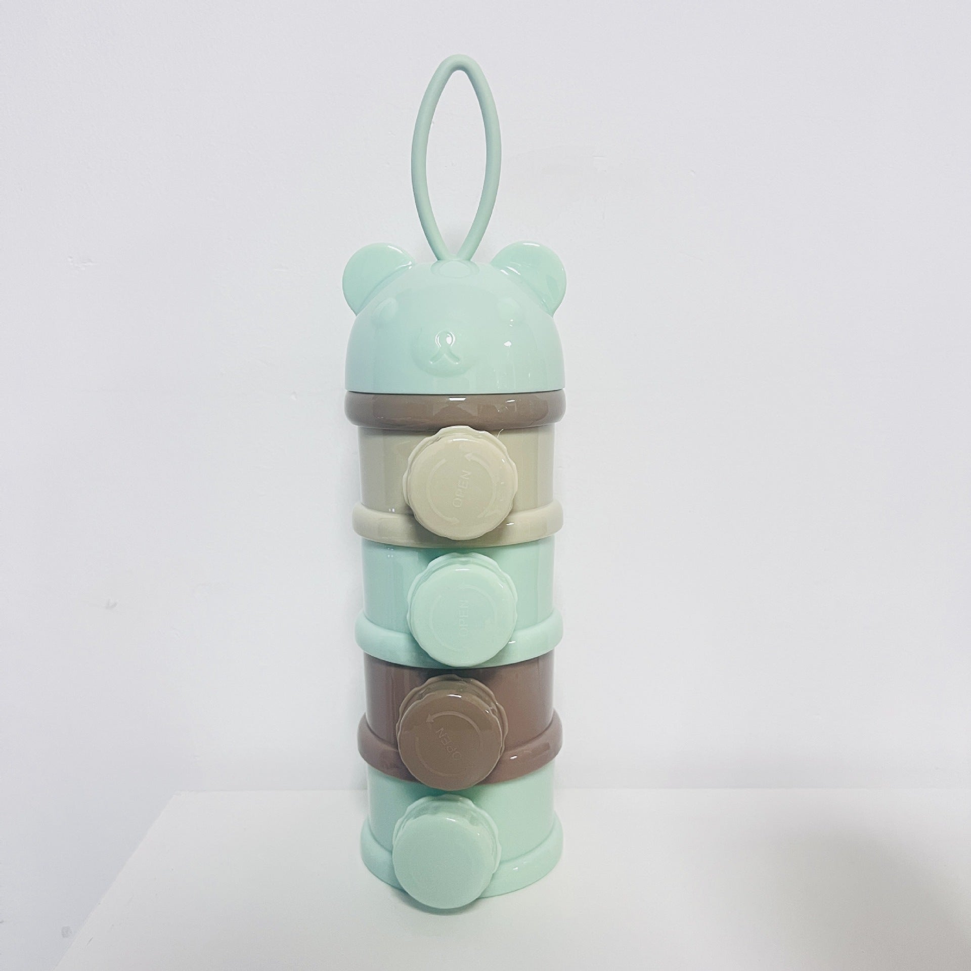 Baby Portable Four-Layer Milk Powder snack container