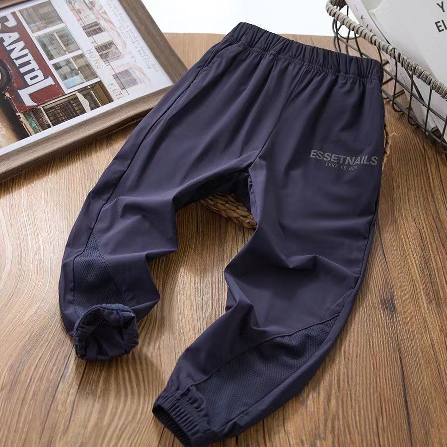 Boys Summer Athletic Pants - Quick-Dry Sports Joggers