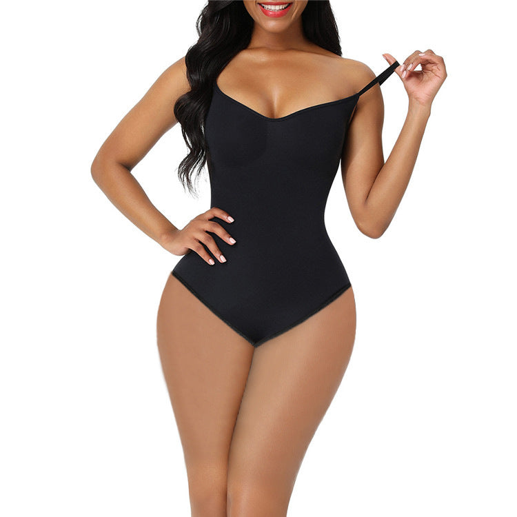 Focuses on "Premium Shapewear Bodysuit" and "Tummy Control"