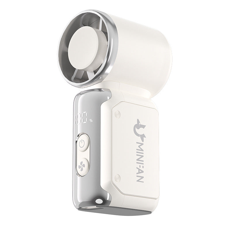 Portable Handheld Mini Fan - 199 Speed Cooling Device with Semiconductor Technology