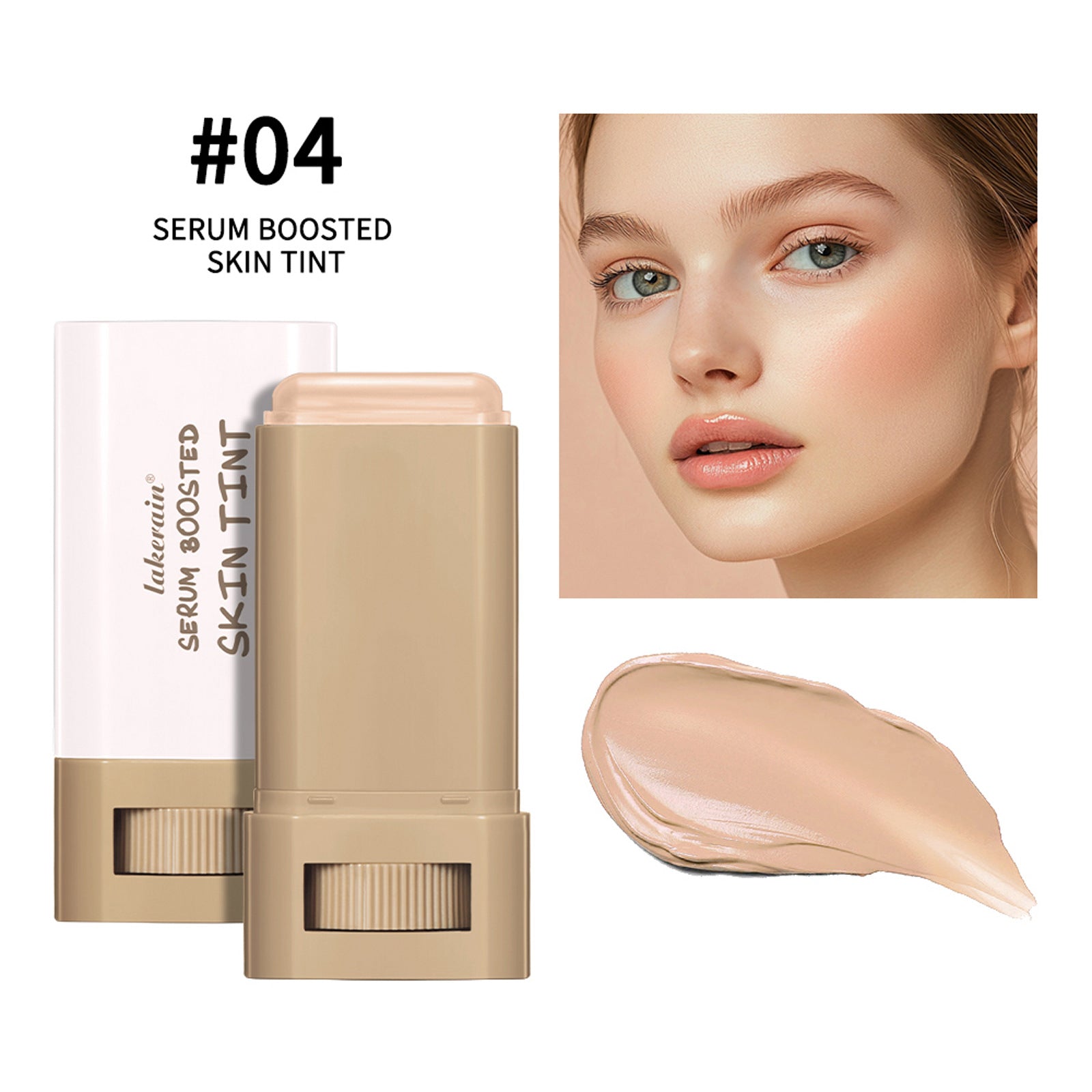 Lakerain Multi-Color Hydrating Serum Stick Naturally Fits and Brightens  buy two minimum