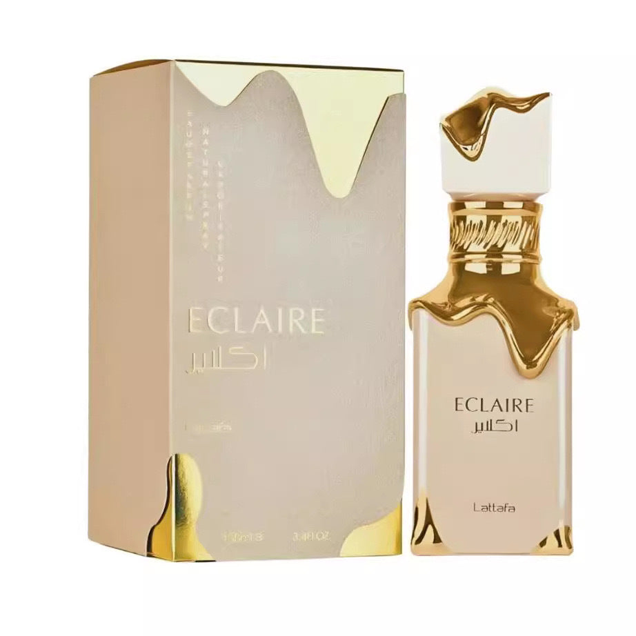 Lattafa Eclaire perfume for women lasts for the Middle East, Arabia, Dubai, floral and fruity fragrance