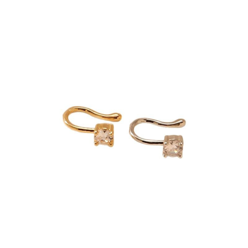 Crystal Nose Ring - Non-Piercing Clip-On Nose Jewelry
