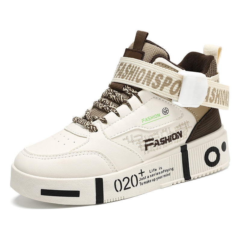 Fashion High Top Sneakers - Trendy Athletic Shoes for Men & Women