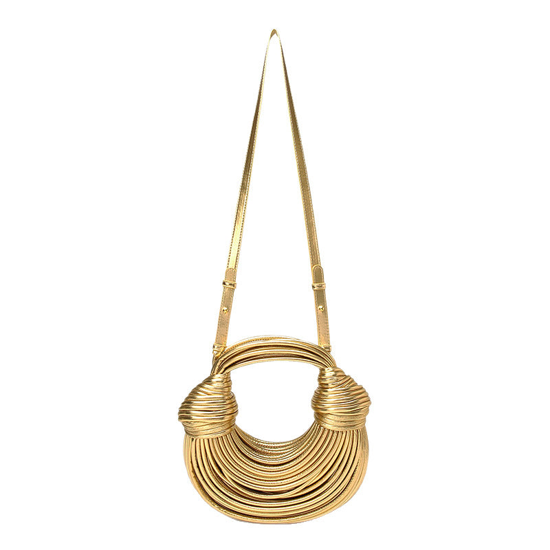 Woven Rope Han dag Hand Knotted Crossbody Bag for Women 2025