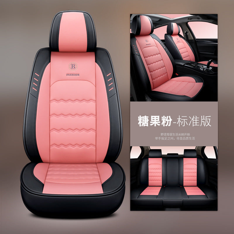 Car seat cushion four seasons  cartoon car seat cover goddess seat