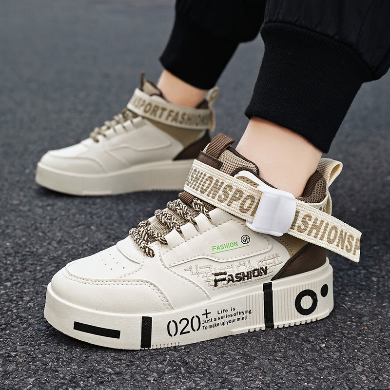 Fashion High Top Sneakers - Trendy Athletic Shoes for Men & Women