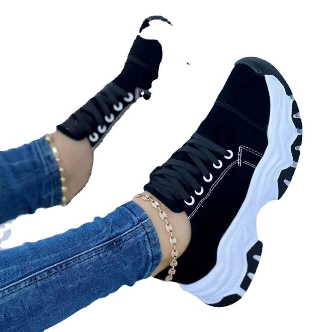 canvas shoes women's foreign trade large size casual shoes sneakers