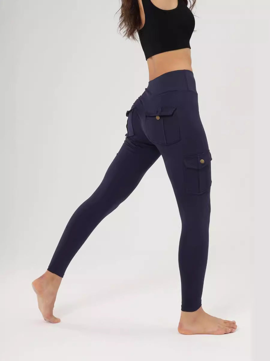 Women's Black Seamless Activewear Set - Sports Bra &amp; Leggings