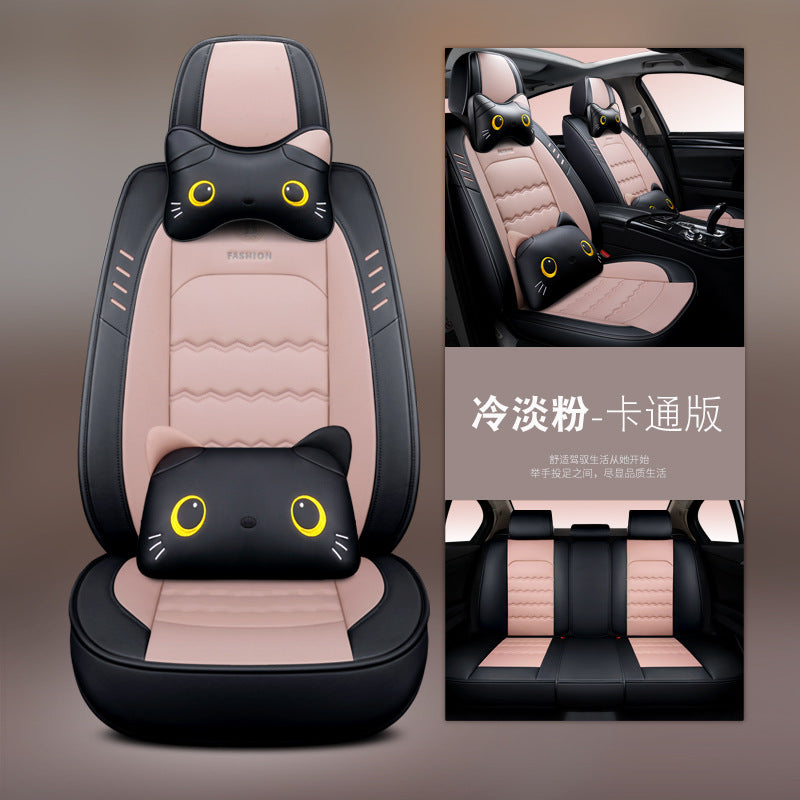 Car seat cushion four seasons  cartoon car seat cover goddess seat