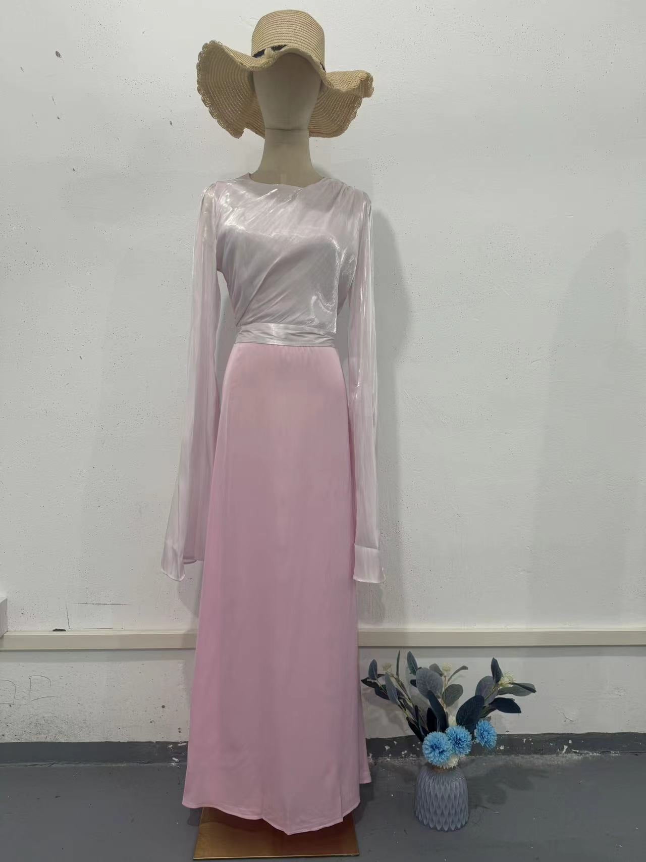 Elegant Blue Dress - Summer 2024 Collection