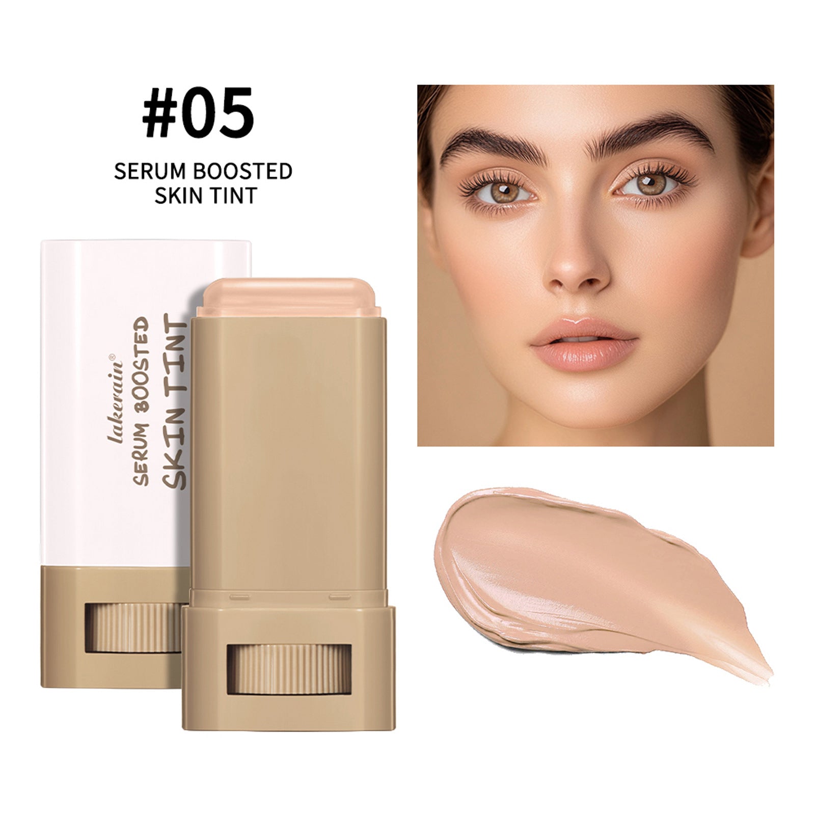 Lakerain Multi-Color Hydrating Serum Stick Naturally Fits and Brightens  buy two minimum