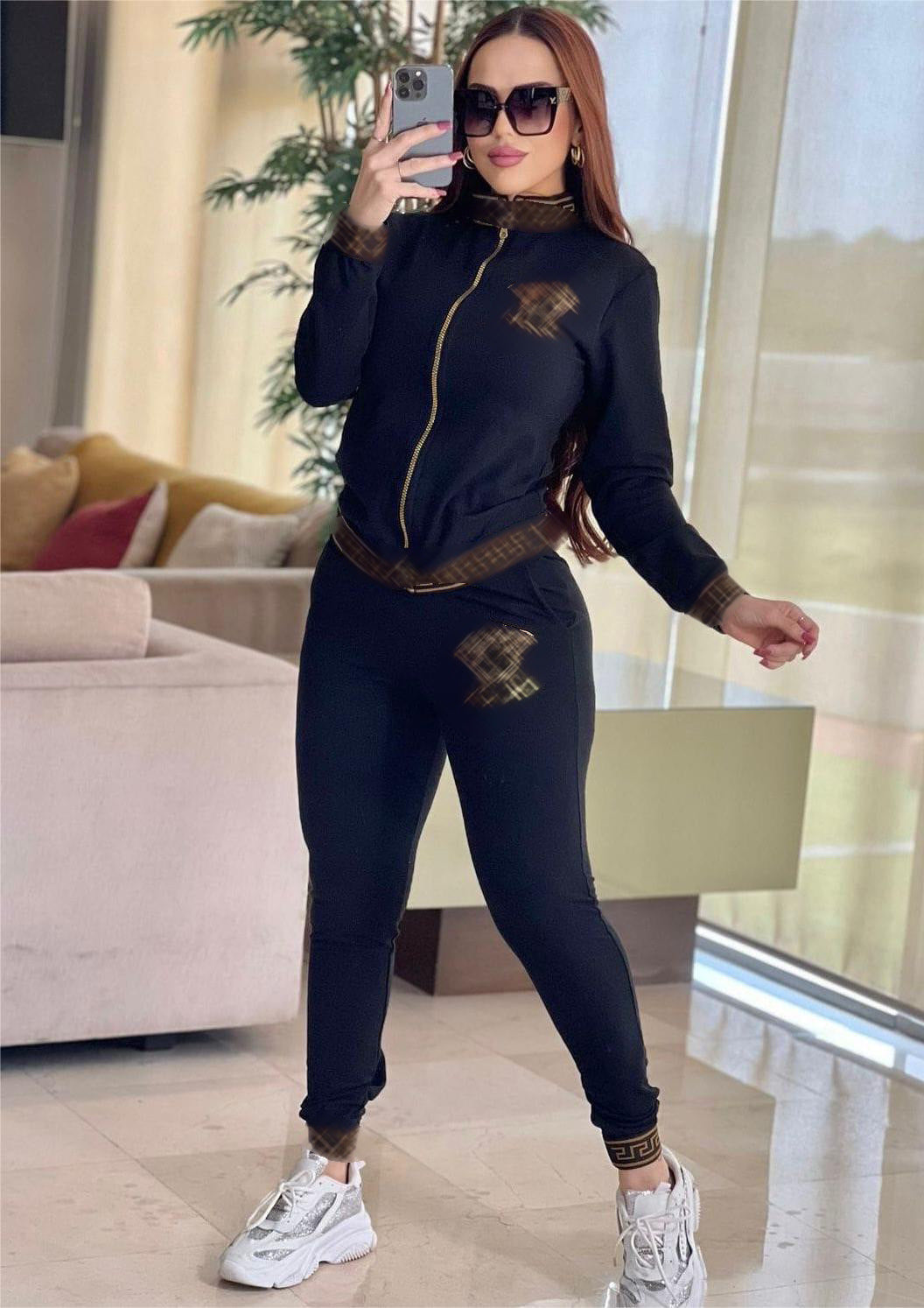 European and American casual women autumn and winter new fashion high