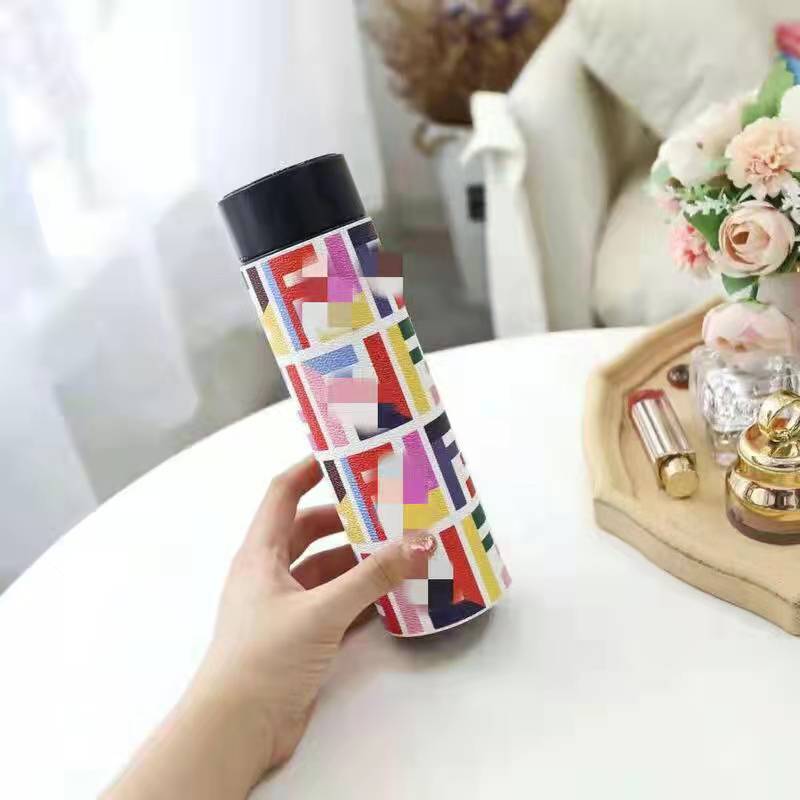 Smart high-value water cup, digital display measuring thermos cup