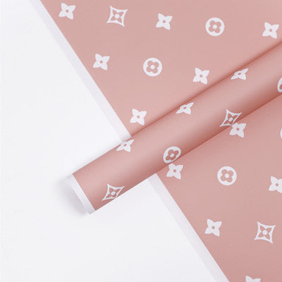New big brand flower wrapping paper waterproof art paper high-grade rose