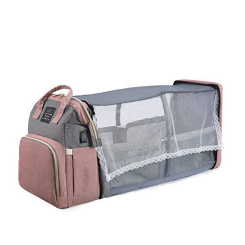 Diaper backpack, stylish waterproof baby bag unisex