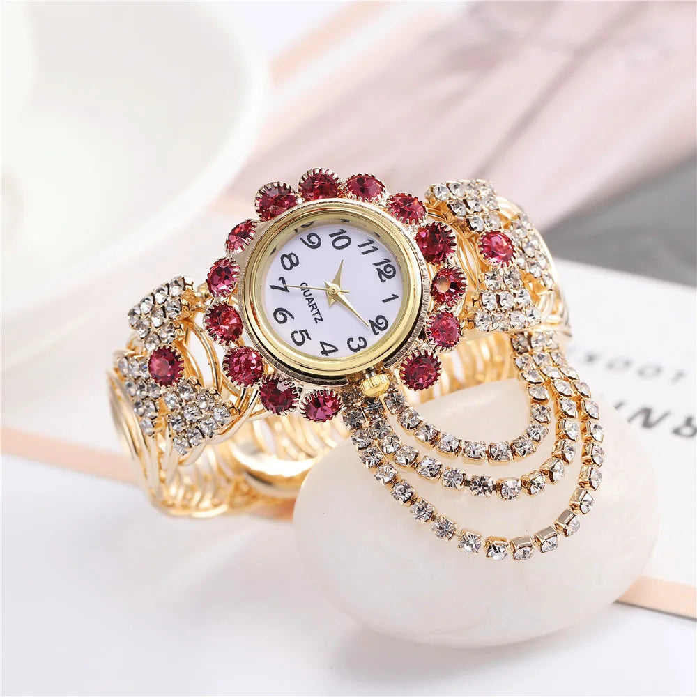 Women Shine Bracelet Watch Luxury Elegant