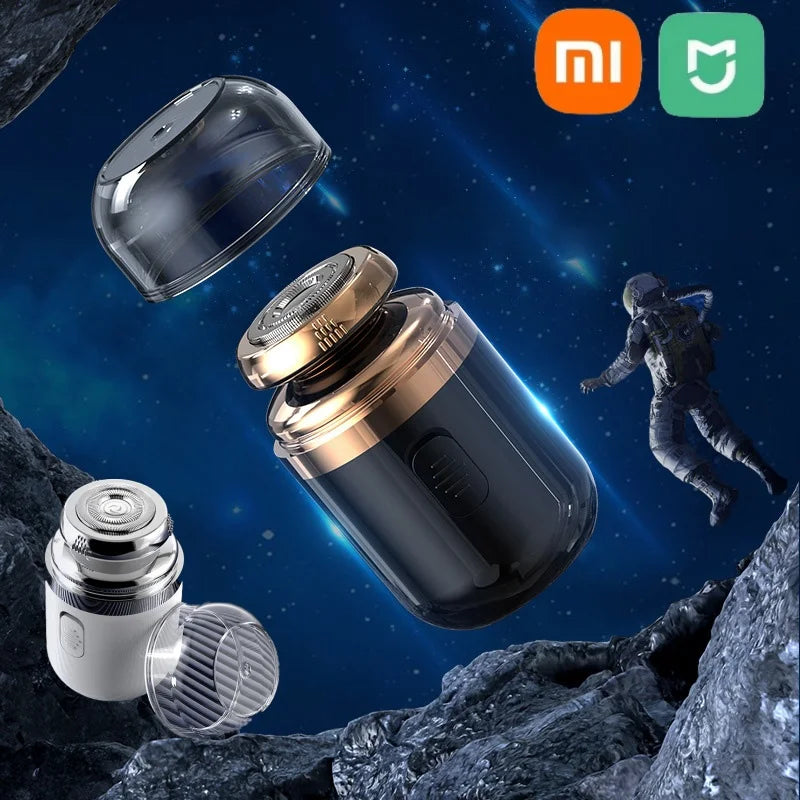 Xiaomi Mini Travel Electric Razor Compact USB Capsule Traveler Ultra Long Life
