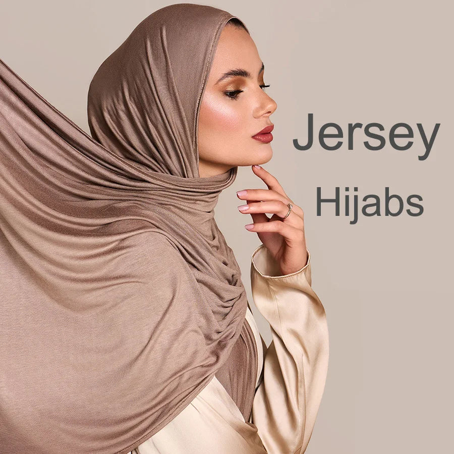 Hijab Scarf Long Muslim Shawl Plain Soft Turban Tie Head Wraps For Women Africa Headband 170x60cm
