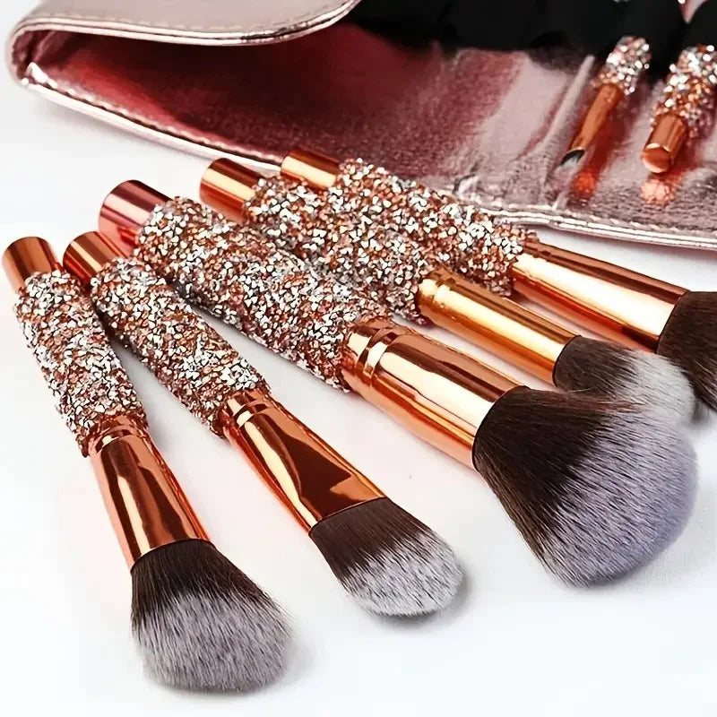 Premium Makeup Brushes Sets,  10Pcs