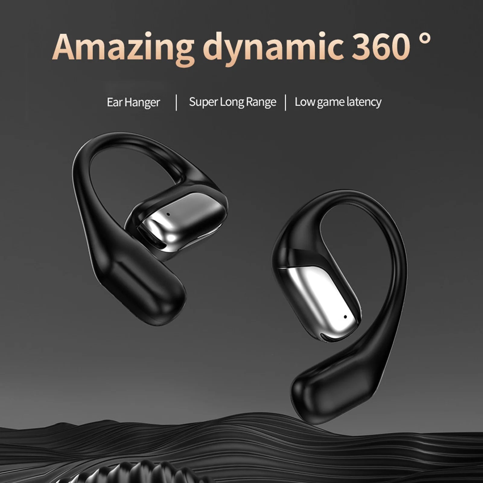 AI Translation Earbuds - 150 Languages Bluetooth 5.4 Wireless Open Ear Headphone