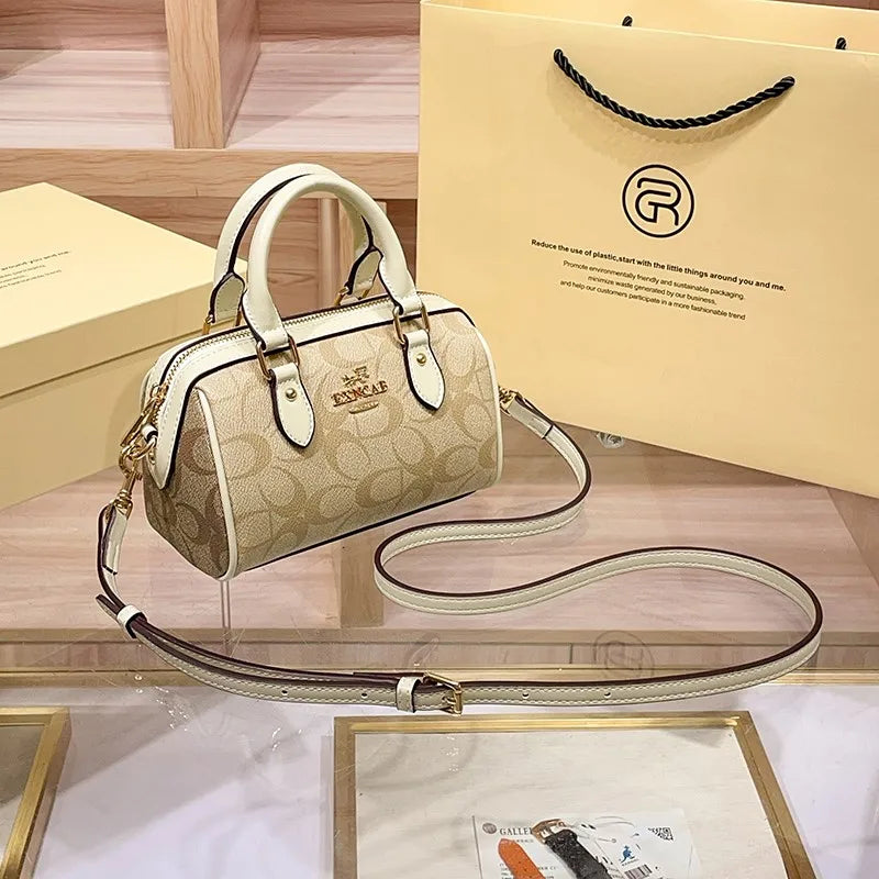 Luxury women's handbag, shoulder bag, high-end sense, crossbody bag