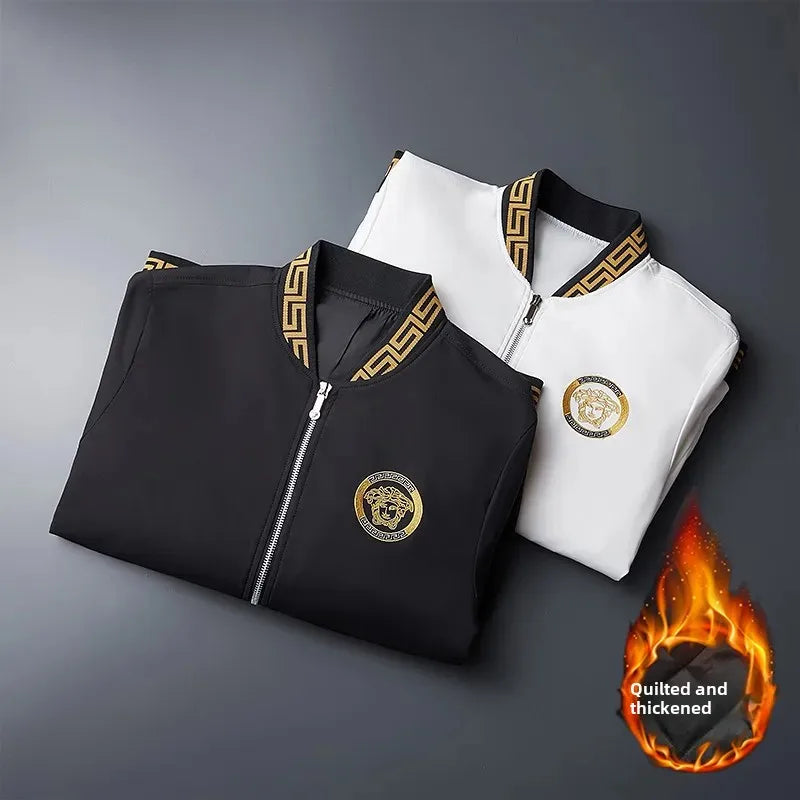 European Style Embroidered Men's Jacket New Trendy
