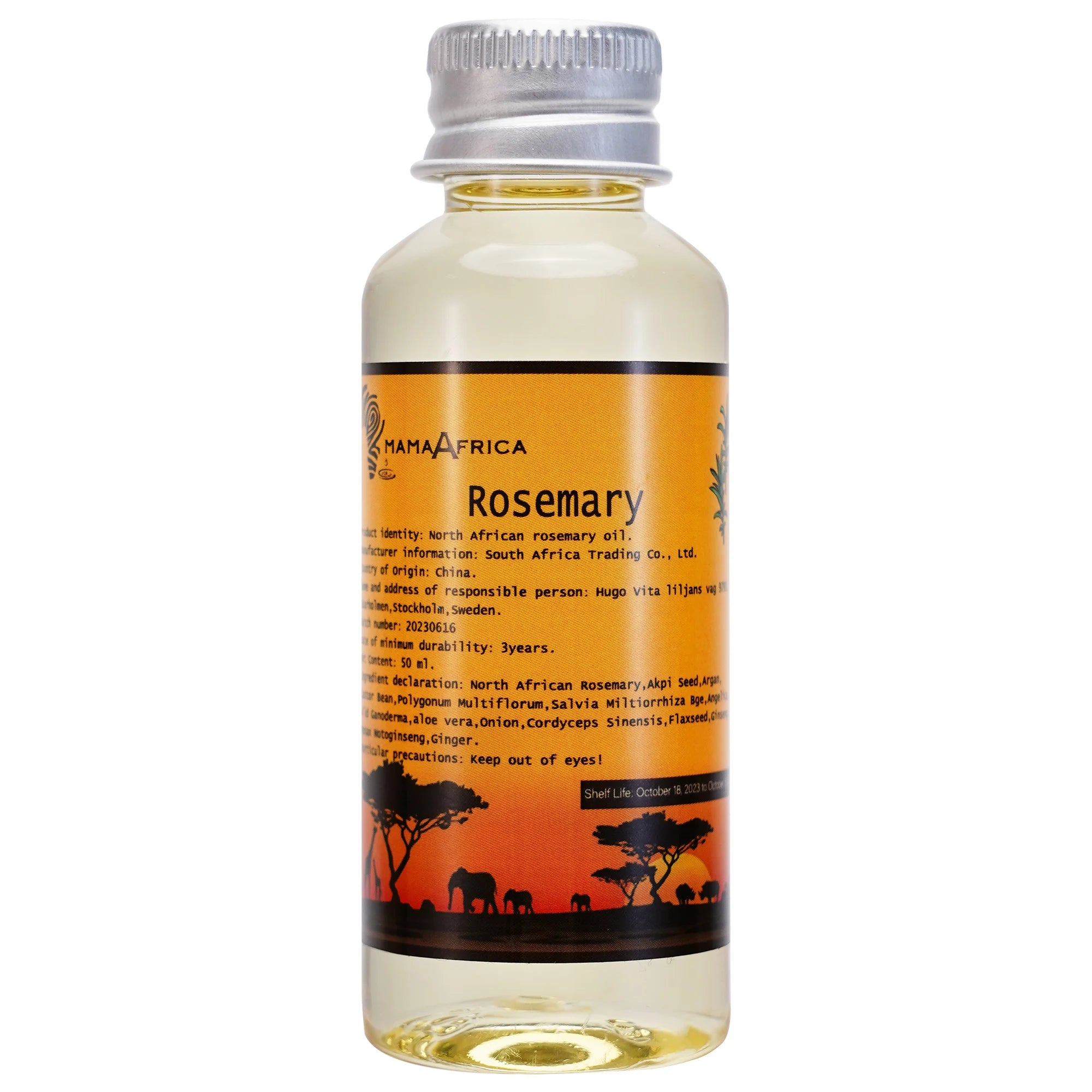 North African Rosemary Oil Scalp & Hair Strengthening Hot Oil Warm
