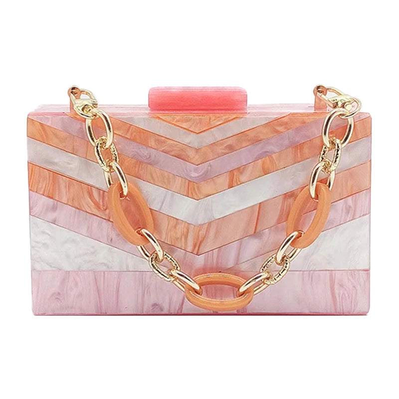 Women's Handbag Luxury Designer Party Mini Female Clutch Brand Chain