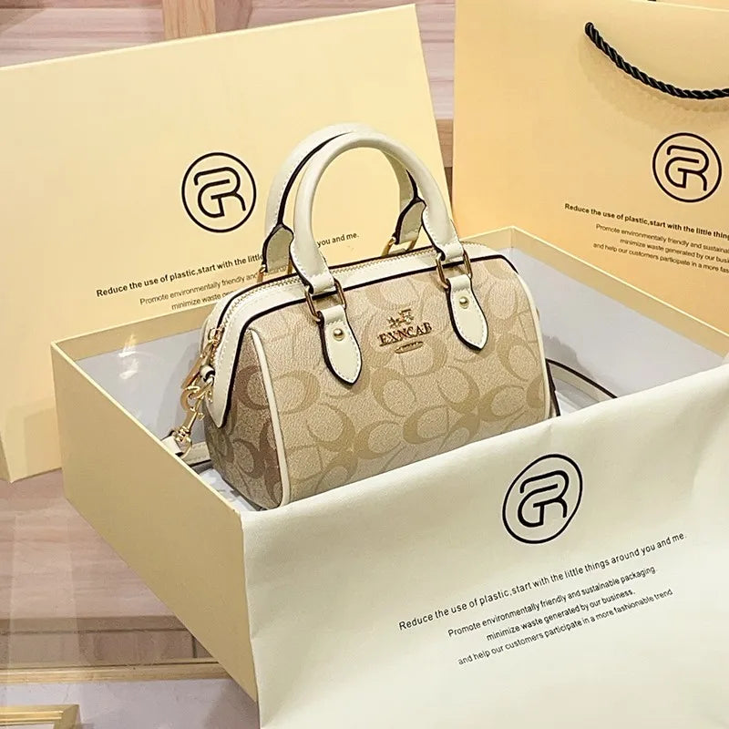 Luxury women's handbag, shoulder bag, high-end sense, crossbody bag