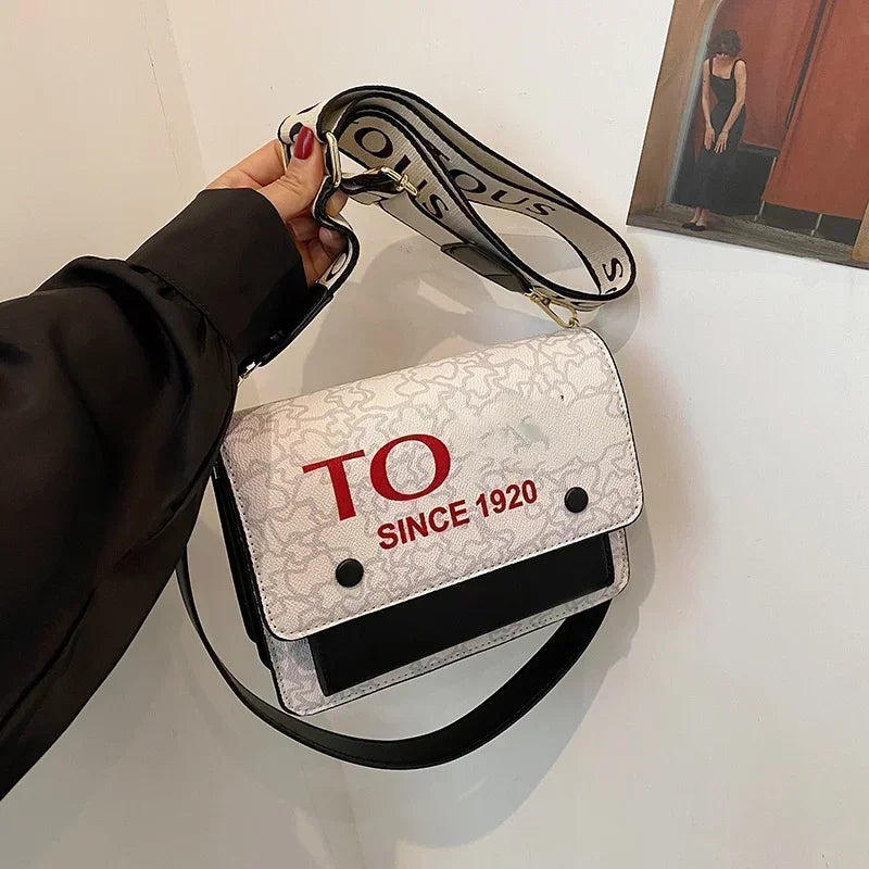 Hot Selling Women's Bag High Quality Zipper Fashion Shoulder Bag Canvas