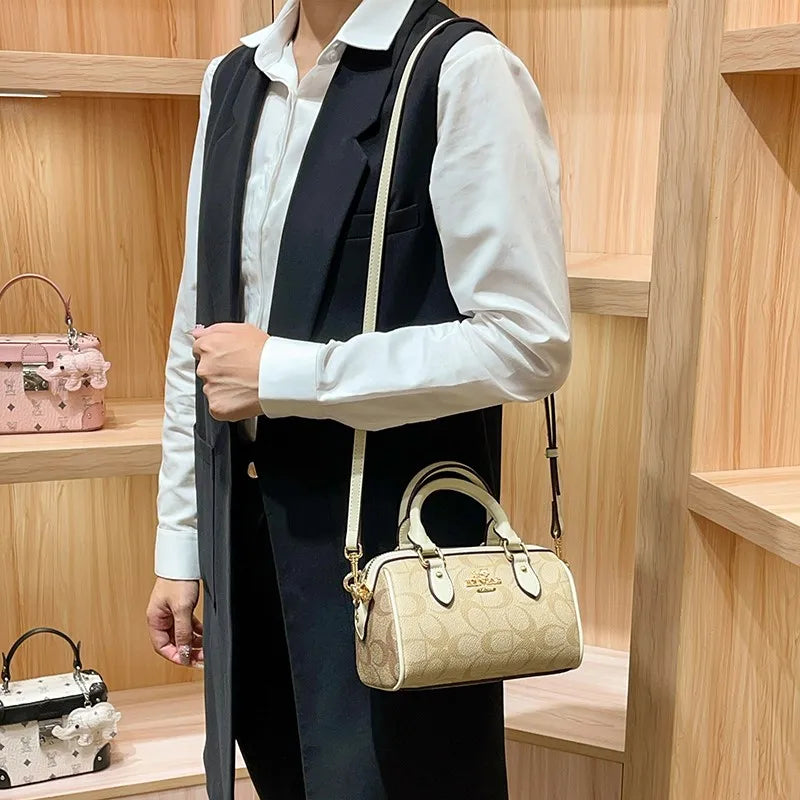 Luxury women's handbag, shoulder bag, high-end sense, crossbody bag