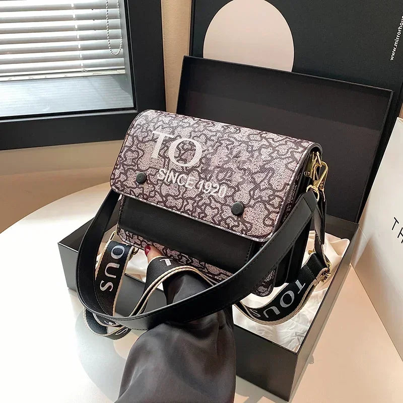 Hot Selling Women's Bag High Quality Zipper Fashion Shoulder Bag Canvas