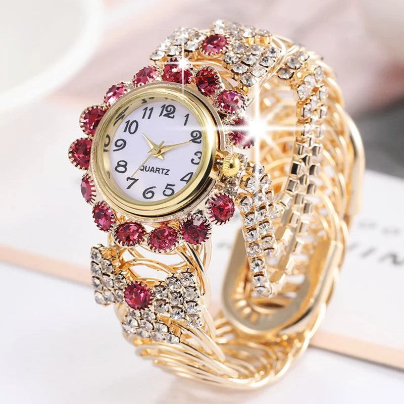 Women Shine Bracelet Watch Luxury Elegant