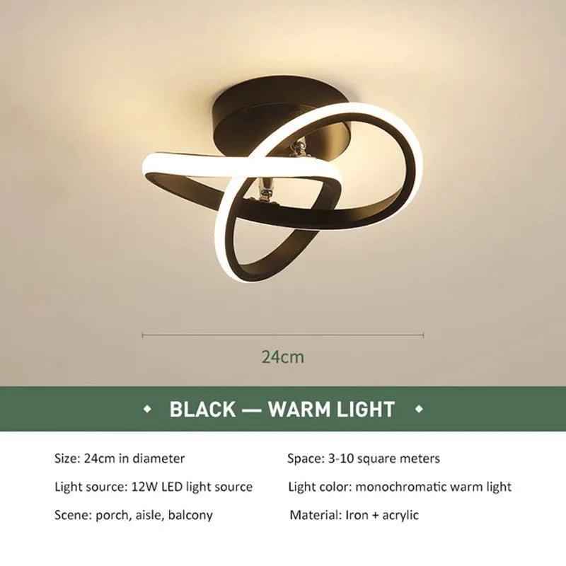 Aisle Ceiling Lights Modern Minimalist Living Room Lamps For Balcony