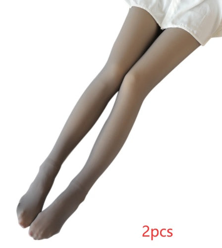 Plus Size Leggings Fleece Lined Tights Fall And Winter Warm Fleece