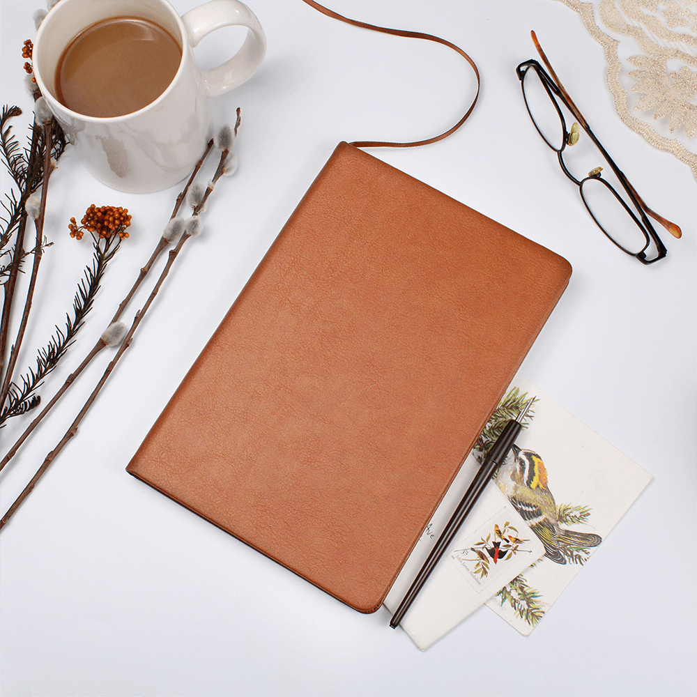 Graphic Leather Journal