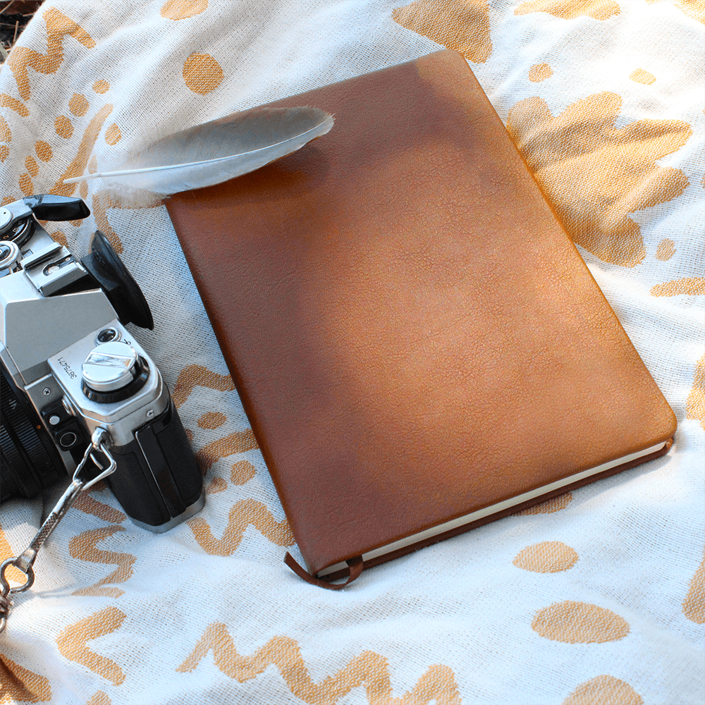 Graphic Leather Journal