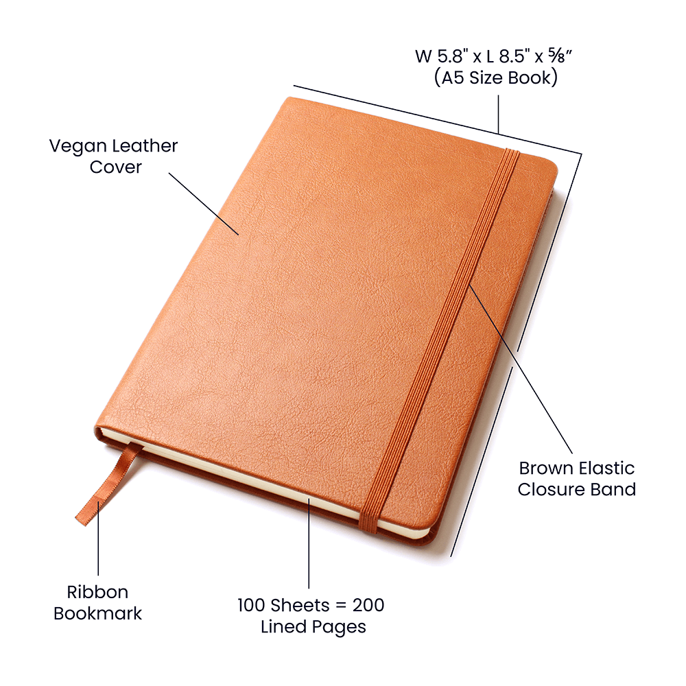 Graphic Leather Journal