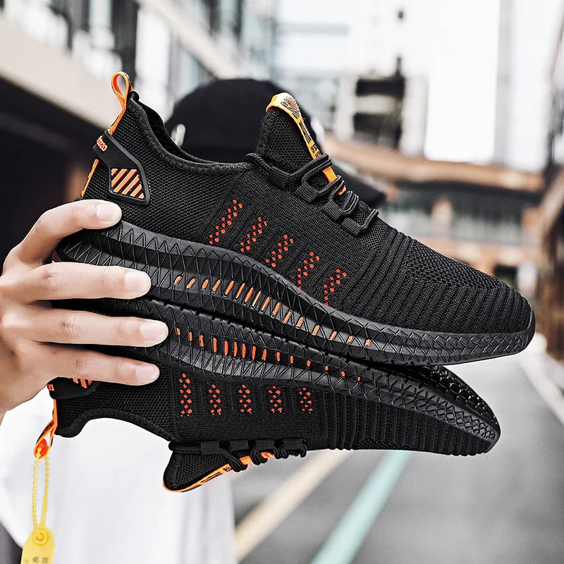 Men's Running Shoes Outdoor Breathable Men Sports Shoes Anti-slip