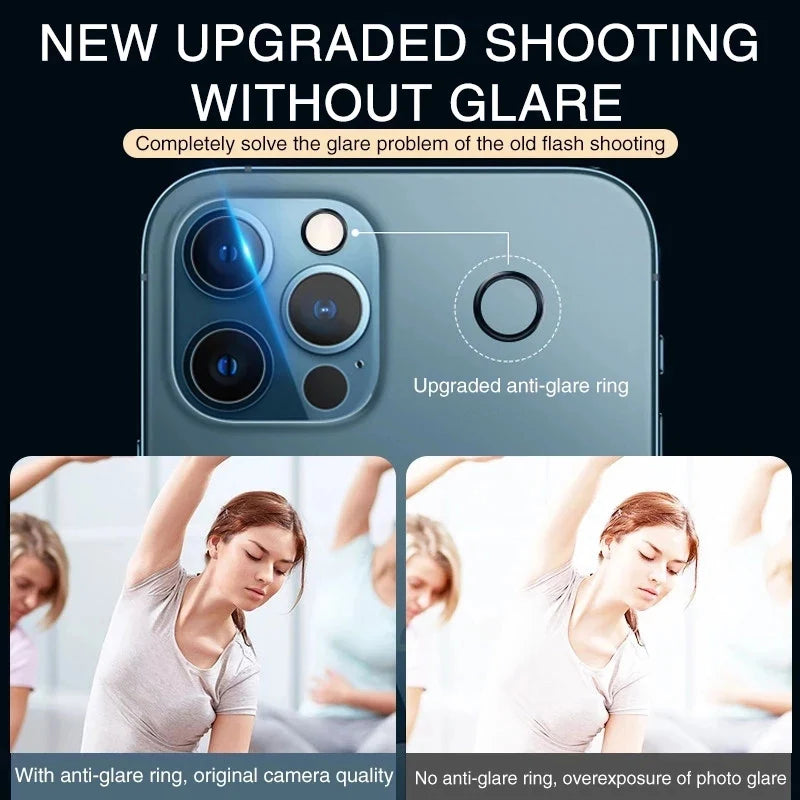 HD Camera Lens Protection Glass Film For iPhone 14 15 Pro Max 15 Plus