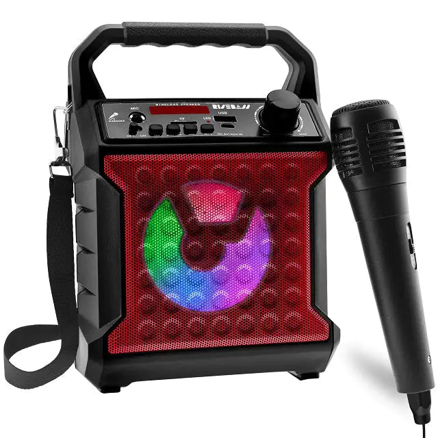 Risebass Portable Karaoke Machine with Microphone  System with Party