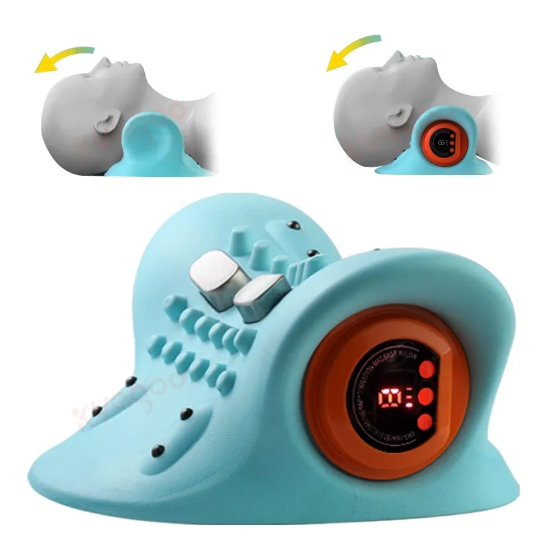 Electric Foot Massager with Heat & EMS - Portable Reflexology Massage Device